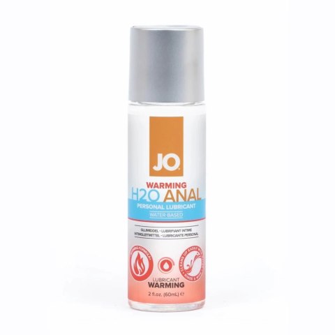 System JO H2O Anal Warming 60ml - wodny lubrykant rozgrzewający, gęsty System JO H2O Anal Warming 60ml - wodny lubrykant rozgrzewający, gęsty