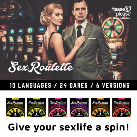 Tease & Please Sex Roulette Kamasutra - gra planszowa wielojęzyczna Tease & Please Sex Roulette Kamasutra - gra planszowa wielojęzyczna