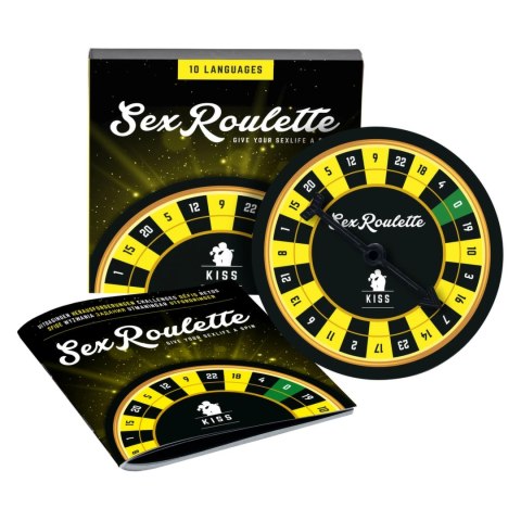 Tease & Please Sex Roulette Kiss - gra towarzyska, 24 wyzwania, 12x12cm Tease & Please Sex Roulette Kiss - gra towarzyska, 24 wyzwania, 12x12cm
