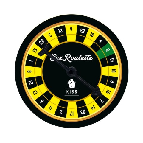 Tease & Please Sex Roulette Kiss - gra towarzyska, 24 wyzwania, 12x12cm Tease & Please Sex Roulette Kiss - gra towarzyska, 24 wyzwania, 12x12cm