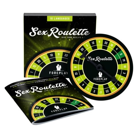 Tease and Please Sex Roulette Foreplay - gra planszowa dla par, 24 wyzwania Tease and Please Sex Roulette Foreplay - gra planszowa dla par, 24 wyzwania