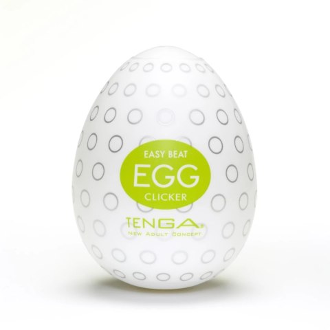 Tenga Egg Clicker - Masturbator jednorazowy elastyczna nakładka intymna, 1 sztuka Tenga Egg Clicker - Masturbator jednorazowy elastyczna nakładka intymna, 1 sztuka