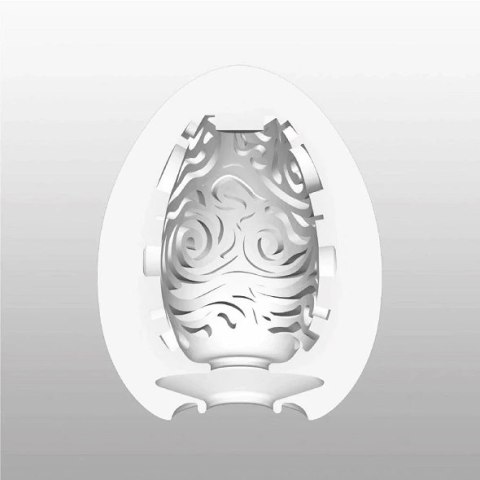 Tenga Egg Cloudy 1 szt. - elastyczna nakładka intymna z wypukłą teksturą Tenga Egg Cloudy 1 szt. - elastyczna nakładka intymna z wypukłą teksturą