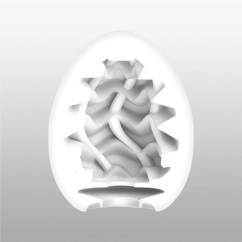 Tenga Egg Wavy II - elastyczna nakładka intymna, 1 szt. Tenga Egg Wavy II - elastyczna nakładka intymna, 1 szt.
