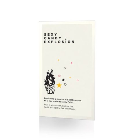 YESforLOV Candy Explosion - Musujące słodkie kryształki 7g YESforLOV Candy Explosion - Musujące słodkie kryształki 7g