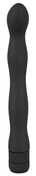 You2Toys model falisty - czarny aplikator intymny z wibracją 18 cm