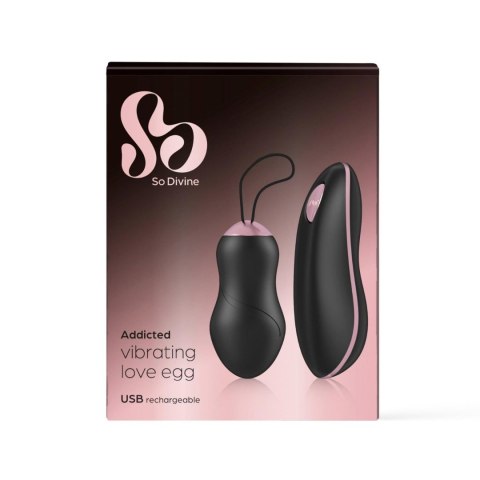 Addicted Remote Control Rechargeable Love Egg Vibrator Addicted Remote Control Rechargeable Love Egg Vibrator