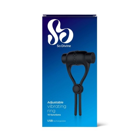 Adjustable Vibrating Cock Ring Adjustable Vibrating Cock Ring
