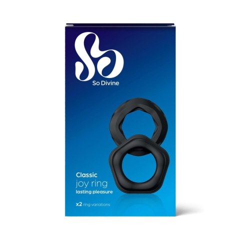 Classic Silicone Cock Rings - 2 Pack Classic Silicone Cock Rings - 2 Pack