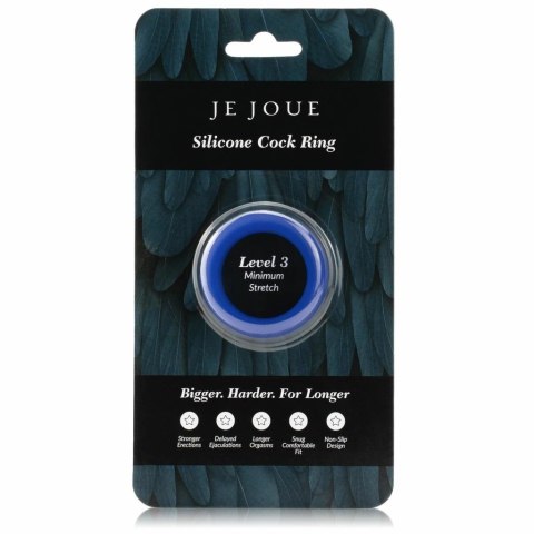 Je Joue Silicone C-Ring Minimum Stretch Blue - silikonowy pierścień, rozmiar S Je Joue Silicone C-Ring Minimum Stretch Blue - silikonowy pierścień, rozmiar S