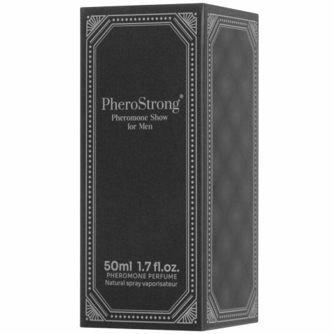 PheroStrong Show for Men 50 ml - aromatyczne perfumy z nutą lawendy PheroStrong Show for Men 50 ml - aromatyczne perfumy z nutą lawendy