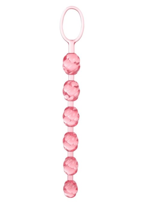 Swirl Pleasure Beads Pink Swirl Pleasure Beads Pink