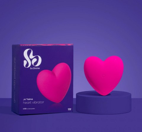 Je t'aime Couple's Heart Vibrator Je t'aime Couple's Heart Vibrator