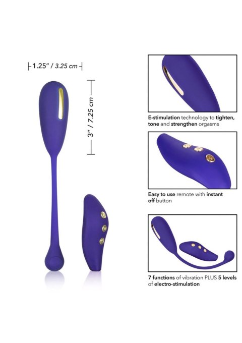 Estim Remote Kegel Exerciser Blue Estim Remote Kegel Exerciser Blue