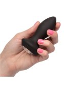 Vibrating Petite Crystal Probe Black