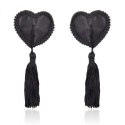 Bielizna-Heart Nipples Tassels BLACK Bielizna-Heart Nipples Tassels BLACK