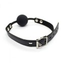 Knebel – Ball Gag + Block (Nero)