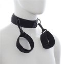 Wiązania-Costrittivo Easy Cuffs Collar Arms Restraint black Wiązania-Costrittivo Easy Cuffs Collar Arms Restraint black