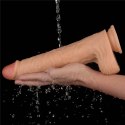 11'' Vibrating Power Basics Cock – realistyczne dildo wibracyjne z przyssawką