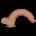 11'' Vibrating Power Basics Cock – realistyczne dildo wibracyjne z przyssawką