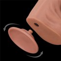 King Sized Sliding Skin™ Dual Layer Dong 14’’ – Gigantyczne Dwuwarstwowe Dildo z Przyssawką