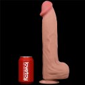 King Sized Sliding Skin™ Dual Layer Dong 14’’ – Gigantyczne Dwuwarstwowe Dildo z Przyssawką