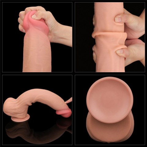 King Sized Sliding Skin™ Dual Layer Dong 14’’ – Gigantyczne Dwuwarstwowe Dildo z Przyssawką King Sized Sliding Skin™ Dual Layer Dong 14’’ – Gigantyczne Dwuwarstwowe Dildo z Przyssawką