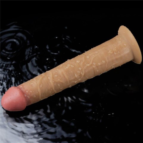 10'' Dual Layered Platinum Silicone Rotator – realistyczne dildo wibracyjne z obrotami 10'' Dual Layered Platinum Silicone Rotator – realistyczne dildo wibracyjne z obrotami