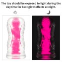 6.0'' Lumino Play Masturbator - Pink Glow 6.0'' Lumino Play Masturbator - Pink Glow