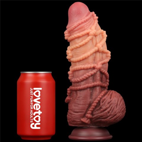 Love Toy™ King Size Dual-Layered Platinum Silicone Cock 9.5’’ – Realistyczne Dildo z Przyssawką i Liną Love Toy™ King Size Dual-Layered Platinum Silicone Cock 9.5’’ – Realistyczne Dildo z Przyssawką i Liną
