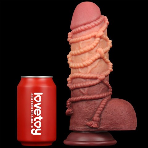 Love Toy™ King Size Dual-Layered Platinum Silicone Cock 9.5’’ z Linką Love Toy™ King Size Dual-Layered Platinum Silicone Cock 9.5’’ z Linką