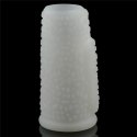 Vibrating Drip Knights Ring (White) Vibrating Drip Knights Ring (White)