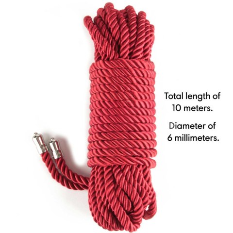 Rebellion Reign Crimson Silky Bondage Rope Rebellion Reign Crimson Silky Bondage Rope