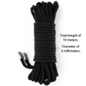 Rebellion Reign Ebony Silky Bondage Rope Rebellion Reign Ebony Silky Bondage Rope