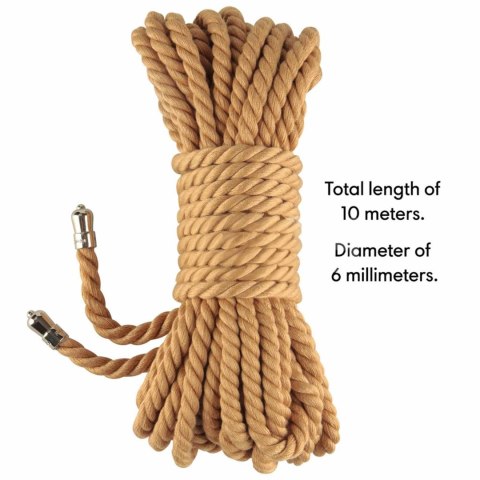 Rebellion Reign Natural Knot Bondage Rope Rebellion Reign Natural Knot Bondage Rope