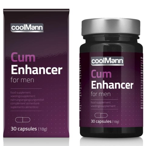 CoolMann Cum Enhancer – Suplement diety dla mężczyzn (30 kapsułek)