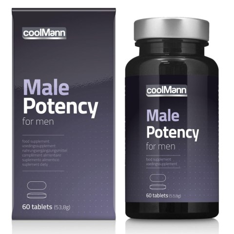 CoolMann Male Potency Tabs – Suplement diety dla mężczyzn (60 tabletek) CoolMann Male Potency Tabs – Suplement diety dla mężczyzn (60 tabletek)