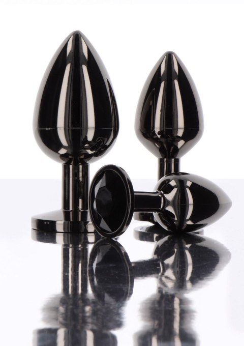 Butt Plug With Diamond Jewel S Black Butt Plug With Diamond Jewel S Black