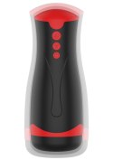 Masturbator Vibrating&Squeeze Black