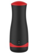 Masturbator Vibrating&Squeeze Black