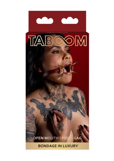 Open Mouth Spider Gag Red Open Mouth Spider Gag Red