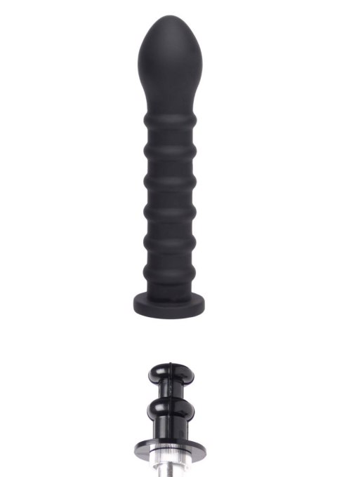 BlackSpire™ GripRidge 19 – Easy-Lock Ribbed Pleasure Dong BlackSpire™ GripRidge 19 – Easy-Lock Ribbed Pleasure Dong