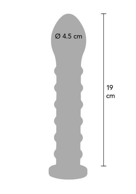BlackSpire™ GripRidge 19 – Easy-Lock Ribbed Pleasure Dong BlackSpire™ GripRidge 19 – Easy-Lock Ribbed Pleasure Dong