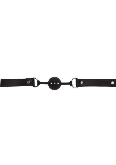 Silicone Ball Gag Black Silicone Ball Gag Black