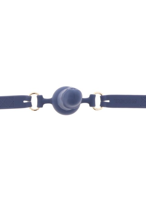 Silicone Penis Ball Gag Blue Silicone Penis Ball Gag Blue