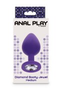 Diamond Booty Jewel Medium Purple