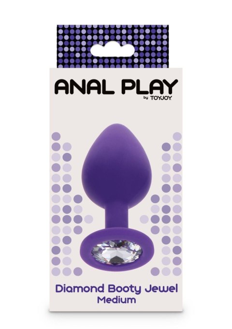 Diamond Booty Jewel Medium Purple Diamond Booty Jewel Medium Purple