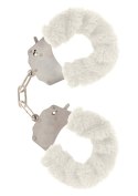 Furry Fun Cuffs White Furry Fun Cuffs White