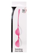 Kulki-TEARDROP DUO BALLS PINK Kulki-TEARDROP DUO BALLS PINK