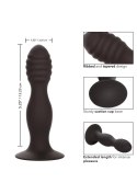 Ribbed Anal Stud Black Ribbed Anal Stud Black
